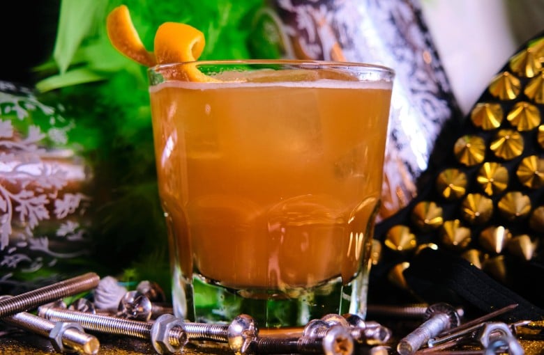 The Pontiac’s signature Hobnail is a whiskey-based cocktail. Photo: Handout