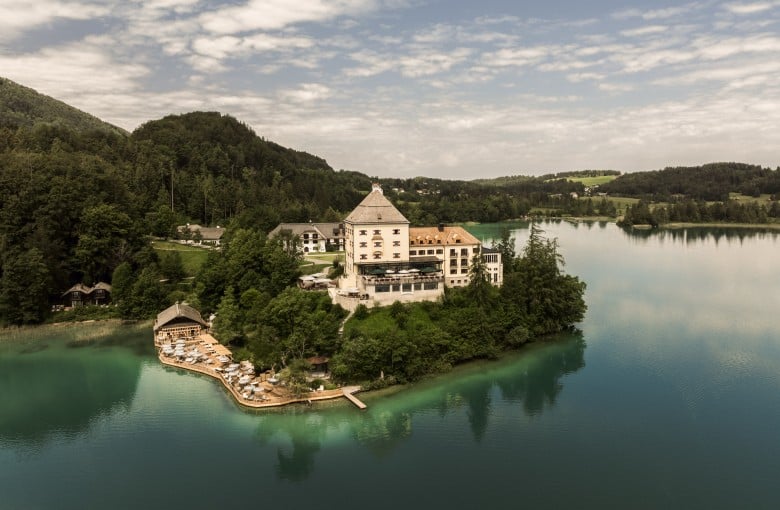 Rosewood Schloss Fuschl, near Salzburg, has its roots in the 15th century, when it was a hunting lodge. Photo: Handout