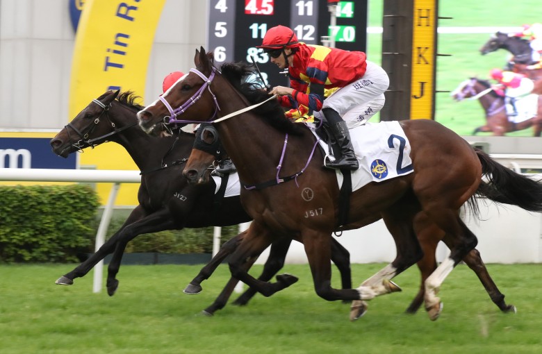Hong Lok Golf gets up in the nick of time at Sha Tin. Photos: Kenneth Chan