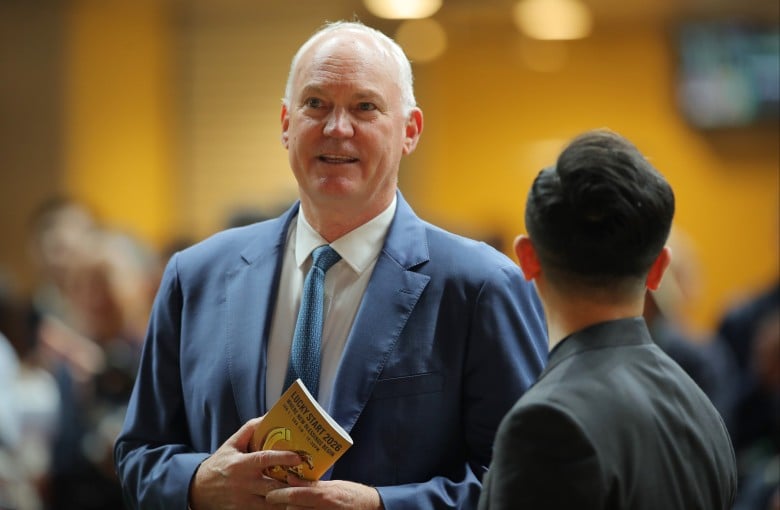 David Hall at Happy Valley this month. Photos: Kenneth Chan