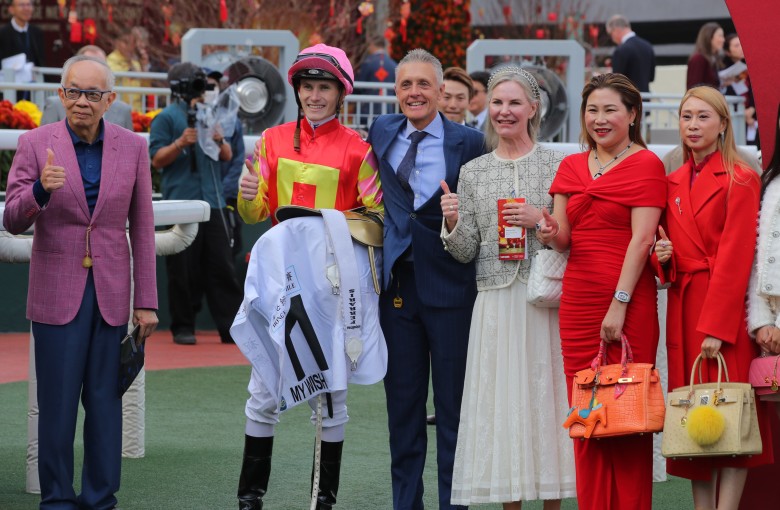 My Wish’s connections after his Hong Kong Classic Mile success. Photos: Kenneth Chan