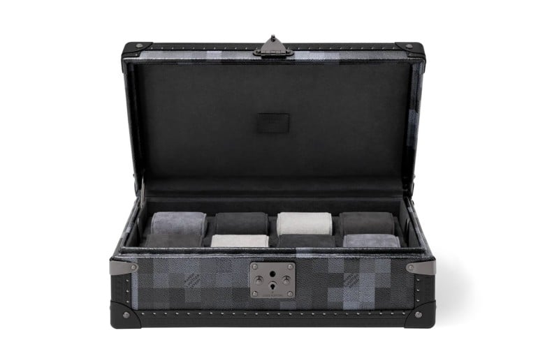 Keep watch over your precious timepieces, when they’re not on your wrist, with a beautiful case like this one from Louis Vuitton. Photo: Handout