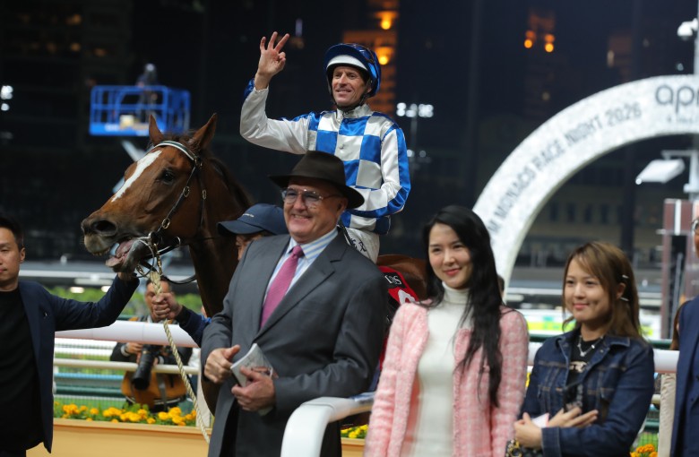 Storm Rider after his most recent Happy Valley win. Photos: Kenneth Chan