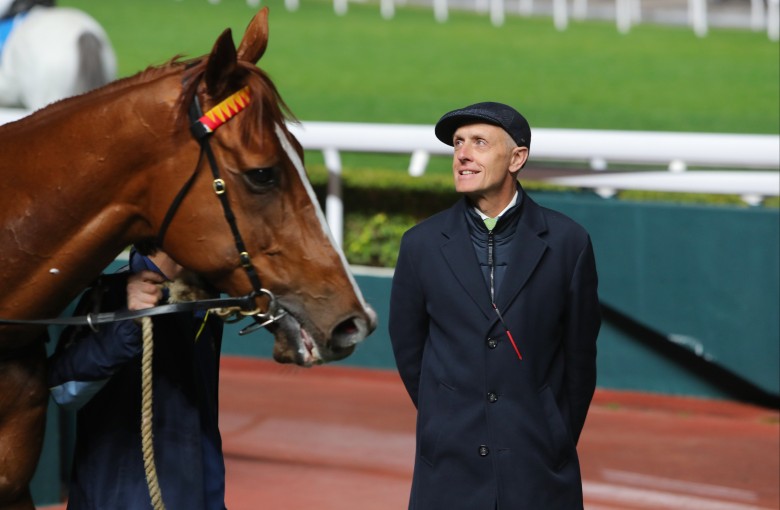 Mark Newnham at Sha Tin. Photos: Kenneth Chan