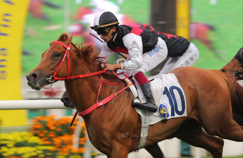 Young Champion and Karis Teetan score at Sha Tin. Photos: Kenneth Chan