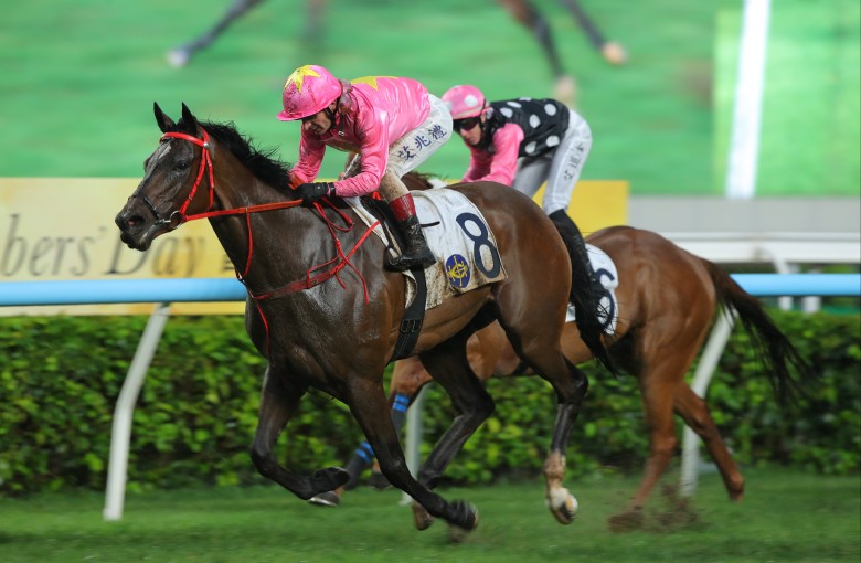 Sky Jewellery wins at Sha Tin. Photos: Kenneth Chan