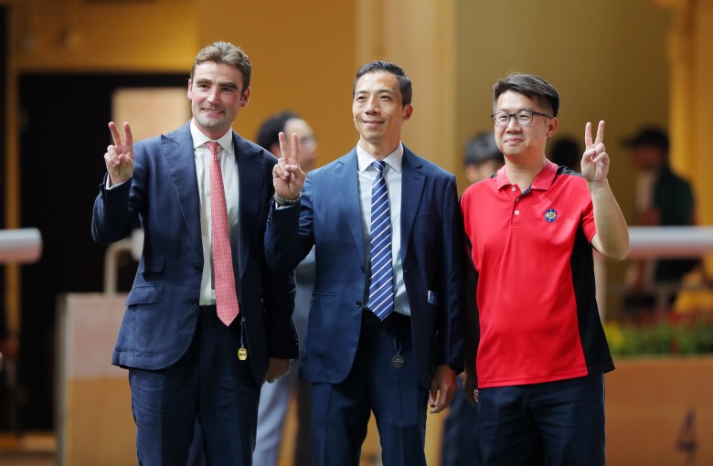 Trainer David Eustace (left) has a strong team of eight runners at Sha Tin on Sunday. Photos: Kenneth Chan