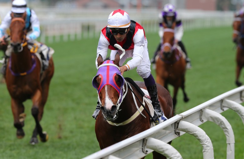 Karis Teetan wins aboard Multimillion at Sha Tin in March. Photos: Kenneth Chan