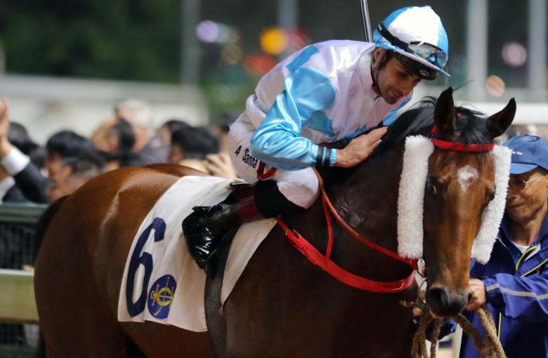 Alberto Sanna returns on Ruletheroost after winning in March on him. Photos: Kenneth Chan