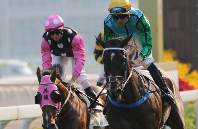 Beauty Generation (left) is beaten by Rise High (right) last month. Photos: Kenneth Chan