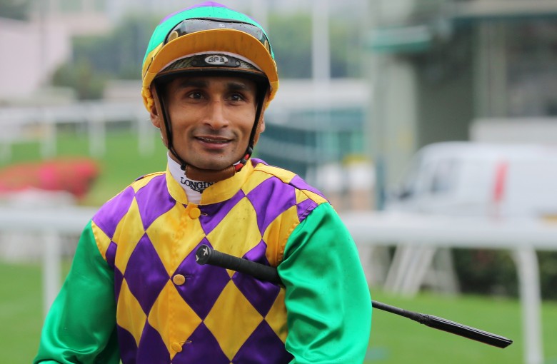 Jockey Karis Teetan. Photo: Kenneth Chan