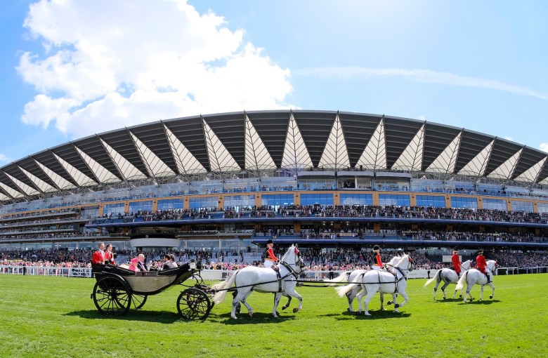 The Royal procession at Royal Ascot. Photo: Handout