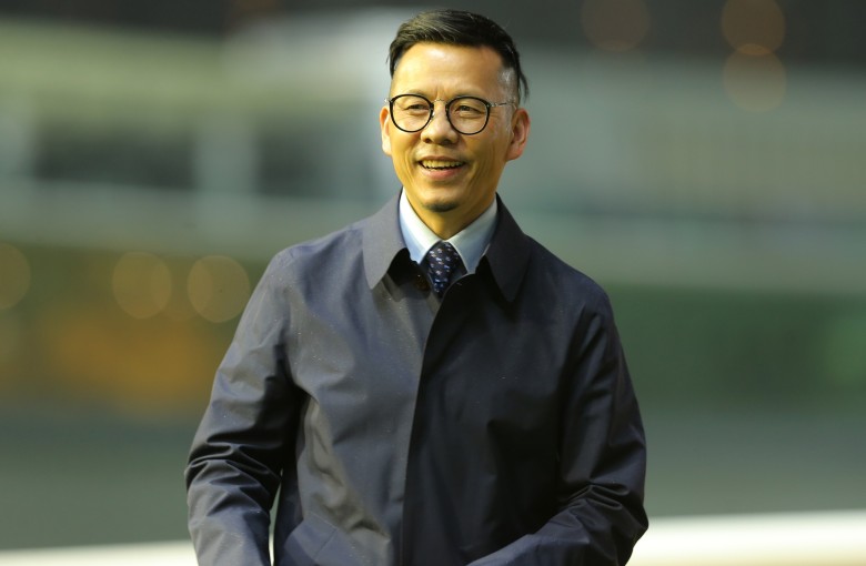 Frankie Lor celebrates a winner at Happy Valley this season. Photos: Kenneth Chan