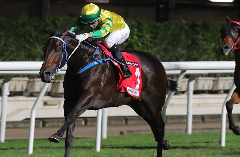 Sky Darci dashes clear to win at Happy Valley earlier in the season. Photos: Kenneth Chan