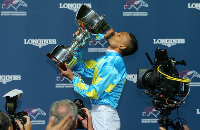 Karis Teetan celebrates his 2019 IJC title. Photos: Kenneth Chan