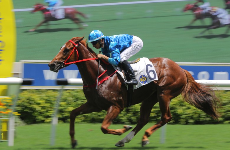 Joao Moreira sits quietly as Master Eight crushes his rivals on debut at Sha Tin on Sunday. Photos: Kenneth Chan