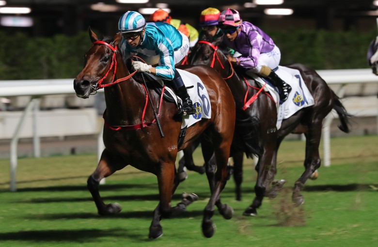 Joao Moreira guides Romantic Warrior to victory at Happy Valley last month. Photos: Kenneth Chan
