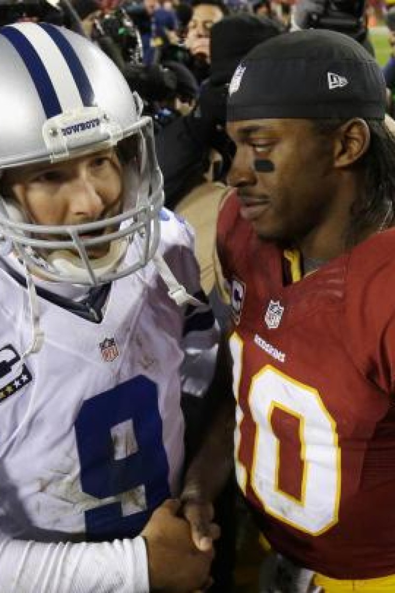 NFL: Robert Griffin III leads Redskins past Cowboys