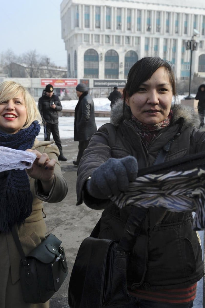 Synthetic lace lingerie ban prompts street protests in Russia and