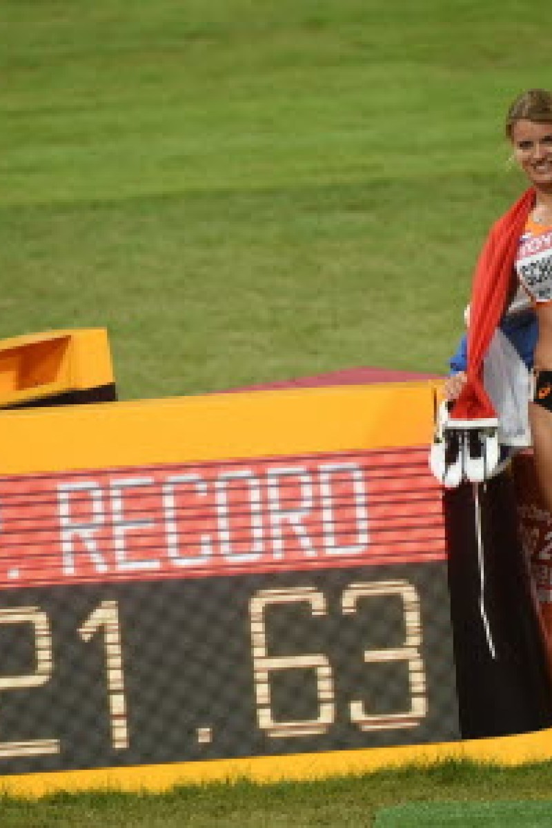 Dutch sprinter Schippers backs proposal to rewrite records