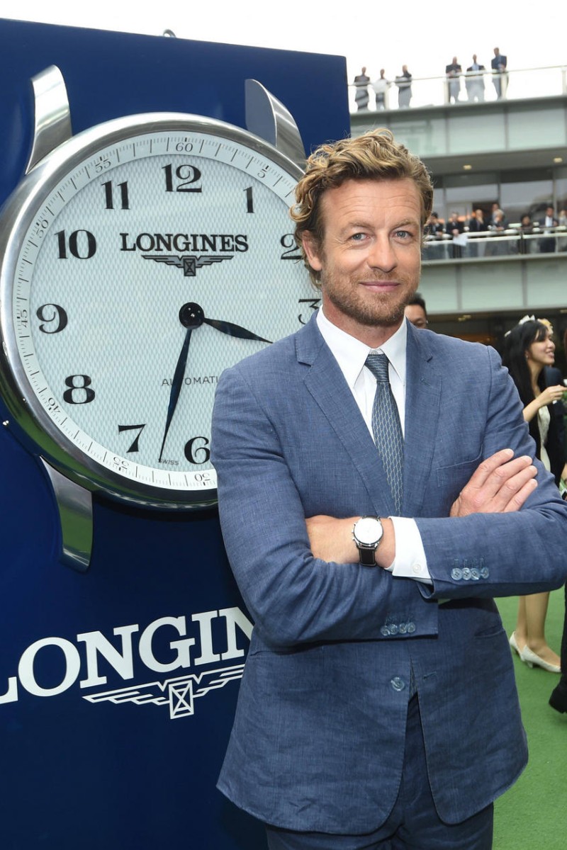 Mentalist star Simon Baker appears at the Hong Kong International