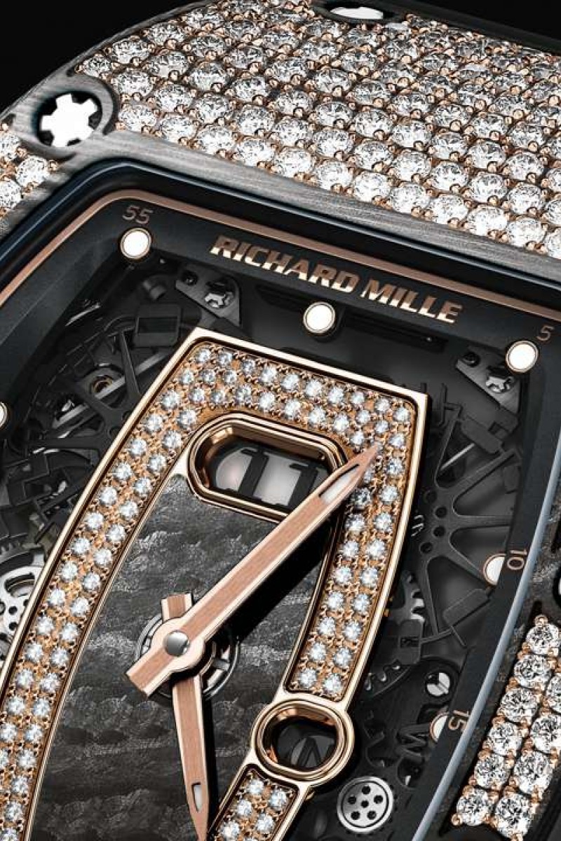 Richard Mille releases ladies gem set NTPT carbon watches South