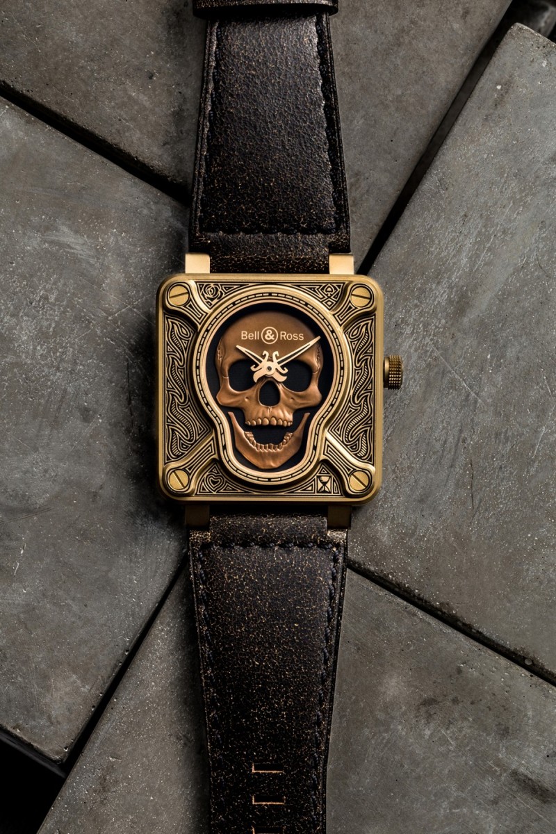 Bell Ross limited edition Skull watch hits Hong Kong and