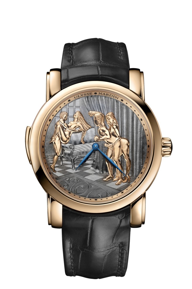 Ulysse Nardin s erotic watches show link between sex and new