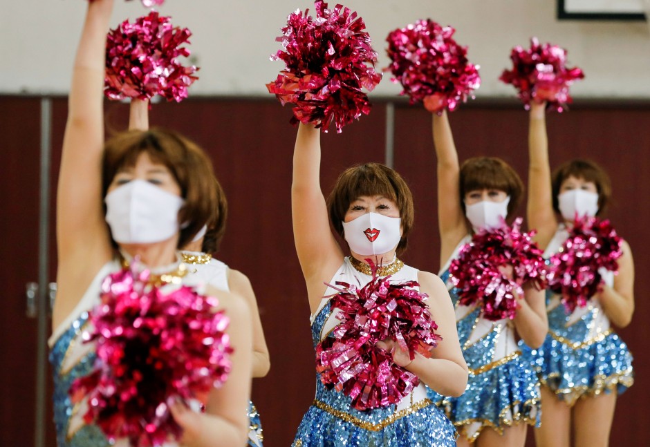 celle antik Stor eg Don't call them grannies: Meet Japan's senior cheerleading squad | South  China Morning Post