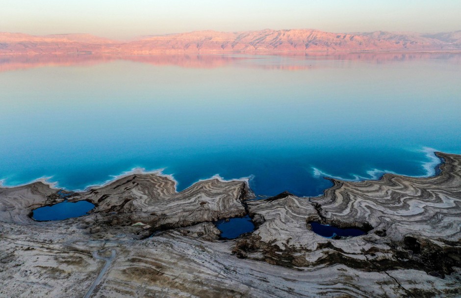 In pictures: famous Dead Sea recedes further each year
