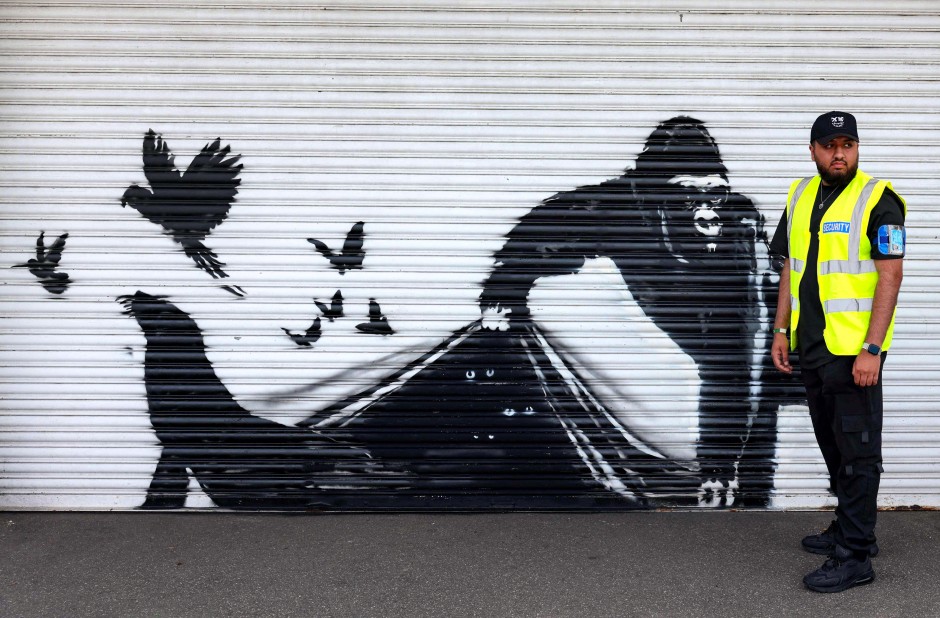 Banksy surprises London with 9 new animal paintings within 9 days