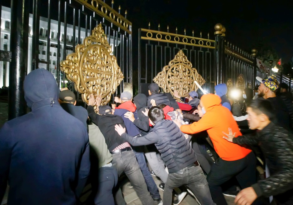 Widespread Unrest In Kyrgyzstan Protesting Results Of Parliamentary Elections South China Morning Post