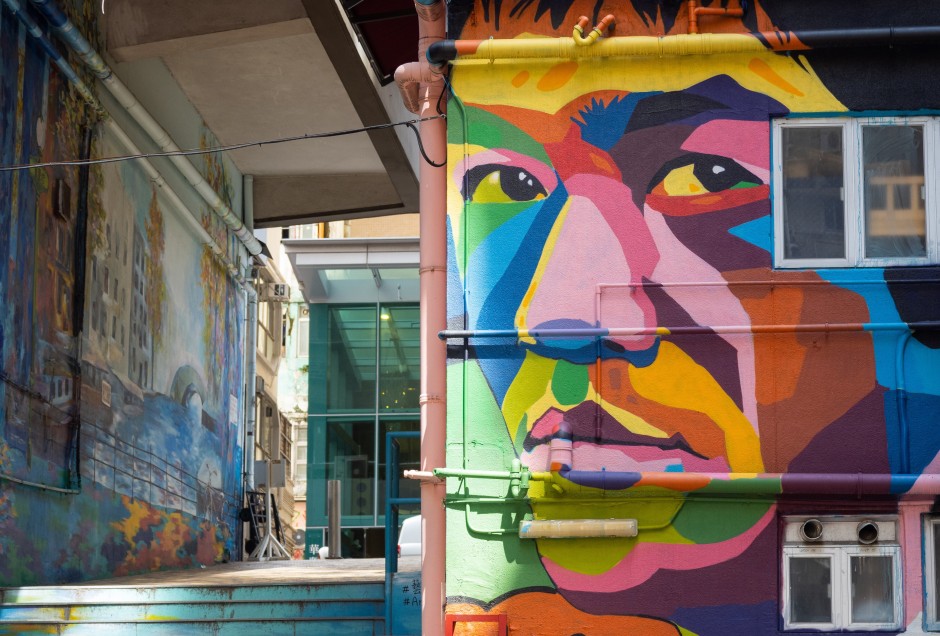 Hong Kong's Sai Ying Pun's colourful mural street art pulls focus | South  China Morning Post