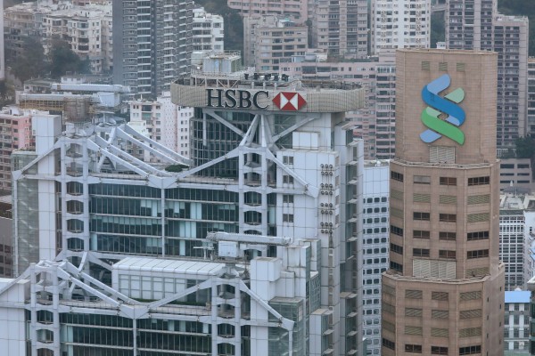 HSBC and Standard Chartered are expanding in a big way in the Greater Bay Area. Photo: Nora Tam