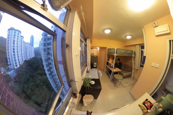 A 170 sq ft nano flat in Tai Hang. Photo: Martin Chan A 170 sq ft nano flat in Tai Hang. Photo: Martin Chan