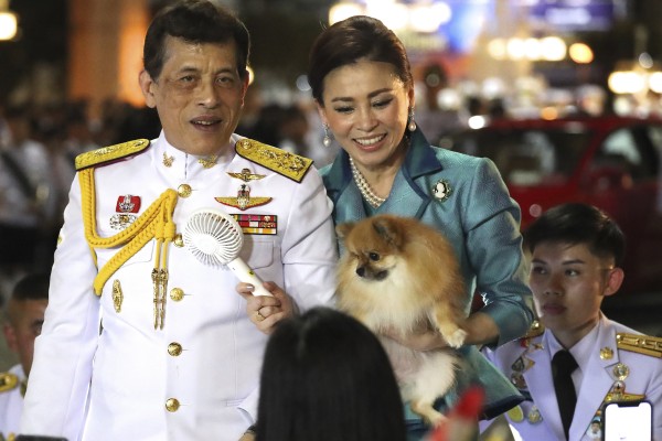 King Maha Vajiralongkorn and Queen Suthida of Thailand, which has strict lese-majesty laws. Photo: AP 