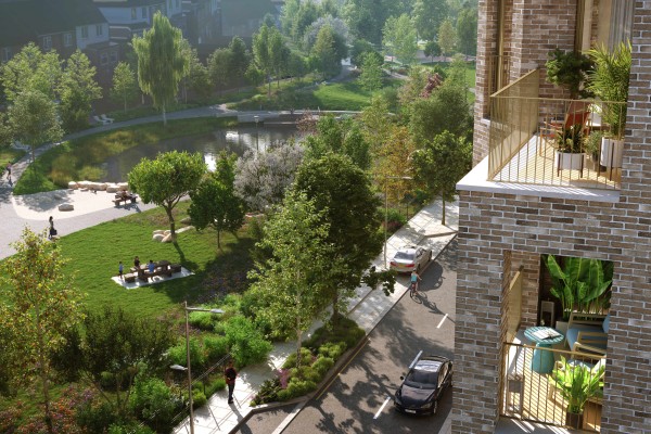 The developer of Brent Cross Town in north London is hoping to see more sales for the project to Hongkongers as the pound sterling weakens. Photo: Handout The developer of Brent Cross Town in north London is hoping to see more sales for the project to Hongkongers as the pound sterling weakens. Photo: Handout