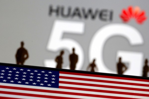 Huawei and 5G network logo. Illustration photo: Reuters