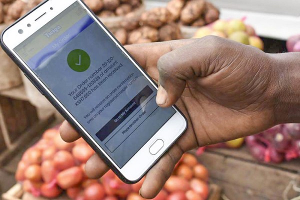 Handout image of the Twiga app, helping farmers to sell their crops, particularly in Africa.&#xA;&#xA;