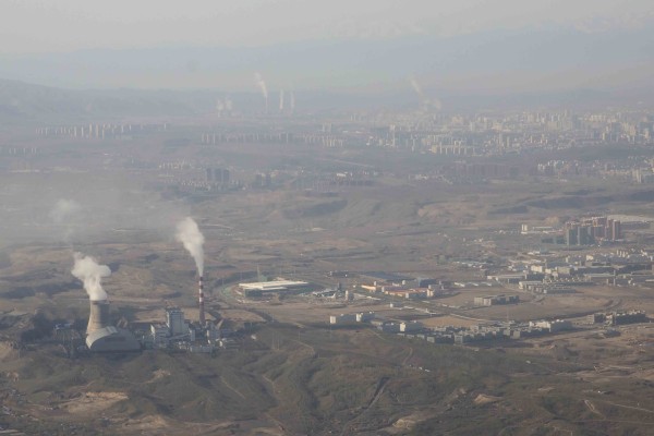 The Urumqi Thermal Power Plant in western China’s Xinjiang Uyghur Autonomous Region on April 21, 2021. Photo: AP