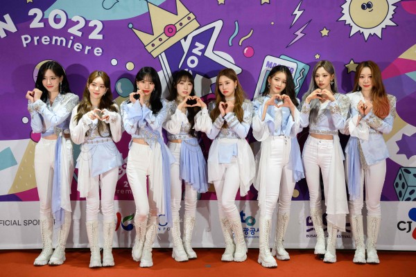 K-pop girl group WJSN at KCON Seoul 2022 in Seoul on May 8, 2022. A controversy is brewing over the group’s recent win on the popular TV series Queendom 2. Photo: AFP