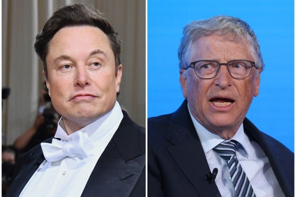 Tesla’s Elon Musk and Microsoft’s Bill Gates have had plenty to argue about over the years. Photos: Getty, Bloomberg Tesla’s Elon Musk and Microsoft’s Bill Gates have had plenty to argue about over the years. Photos: Getty, Bloomberg