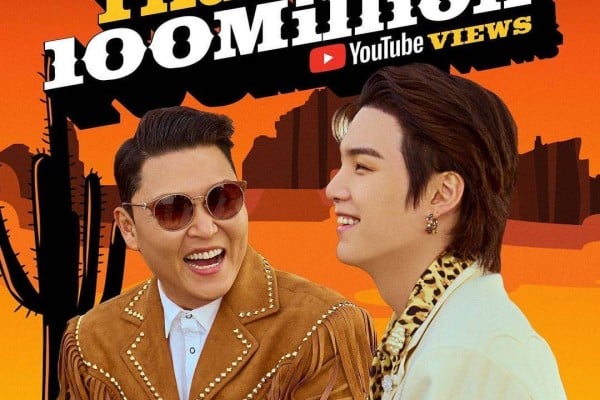 Psy (left) and Suga (right) from BTS have released That That. Photo: @42psy42/Instagram Psy (left) and Suga (right) from BTS have released That That. Photo: @42psy42/Instagram