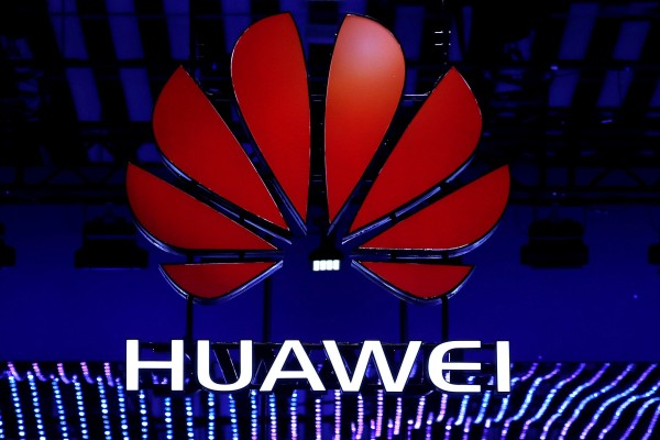 The Huawei logo is seen during the Mobile World Congress in Barcelona, Spain, February 26, 2018. Photo: Reuters