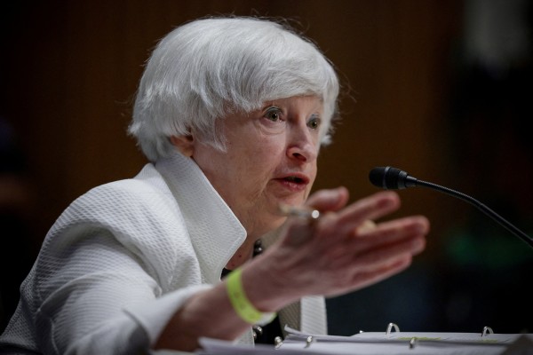 US Treasury Secretary Janet Yellen earlier this month. Photo: Reuters