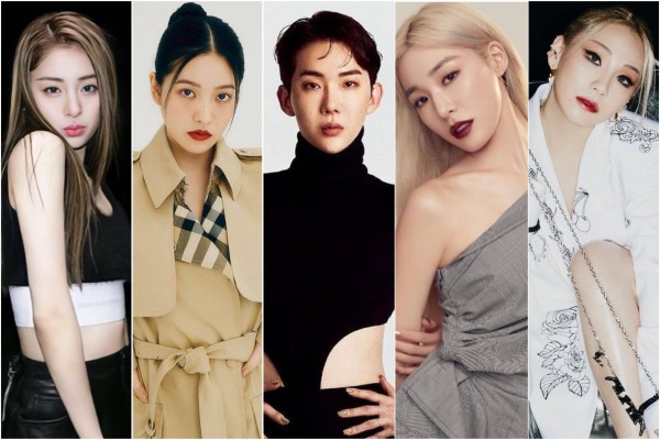 K-pop idols Le Sserafim’s Huh Yunjin, Red Velvet’s Yeri, 2am’s Jo Kwon, Girls’ Generation’s Tiffany and 2NE1’s CL have all voiced support of the LGBT community. Photos: @kwon_jo, @yunjin_lesserafims, @tiffanyyoungofficial, @kevin_theboyz, @chaelincl/Instagram