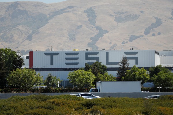 The Tesla factory seen in Fremont, California, on June 22, 2018. Photo: Reuters