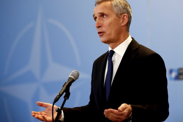 Nato Secretary-General Jens Stoltenberg reaffirmed the military alliance’s commitment to Ukraine on Tuesday, saying that the war-torn nation will one day become a member of the world’s largest security organisation. Photo: EPA-EFE