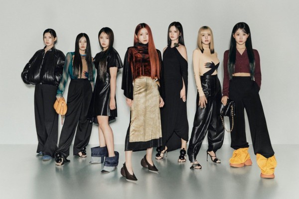 NMixx was announced to be Loewe’s new ambassadors back in September. Photo: @Loewe/Twitter
