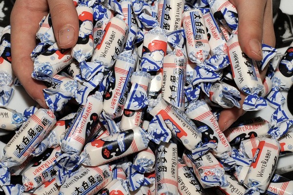 A bowl of White Rabbit candies, arguably one of China’s most recognisable cultural exports. Photo: AFP
